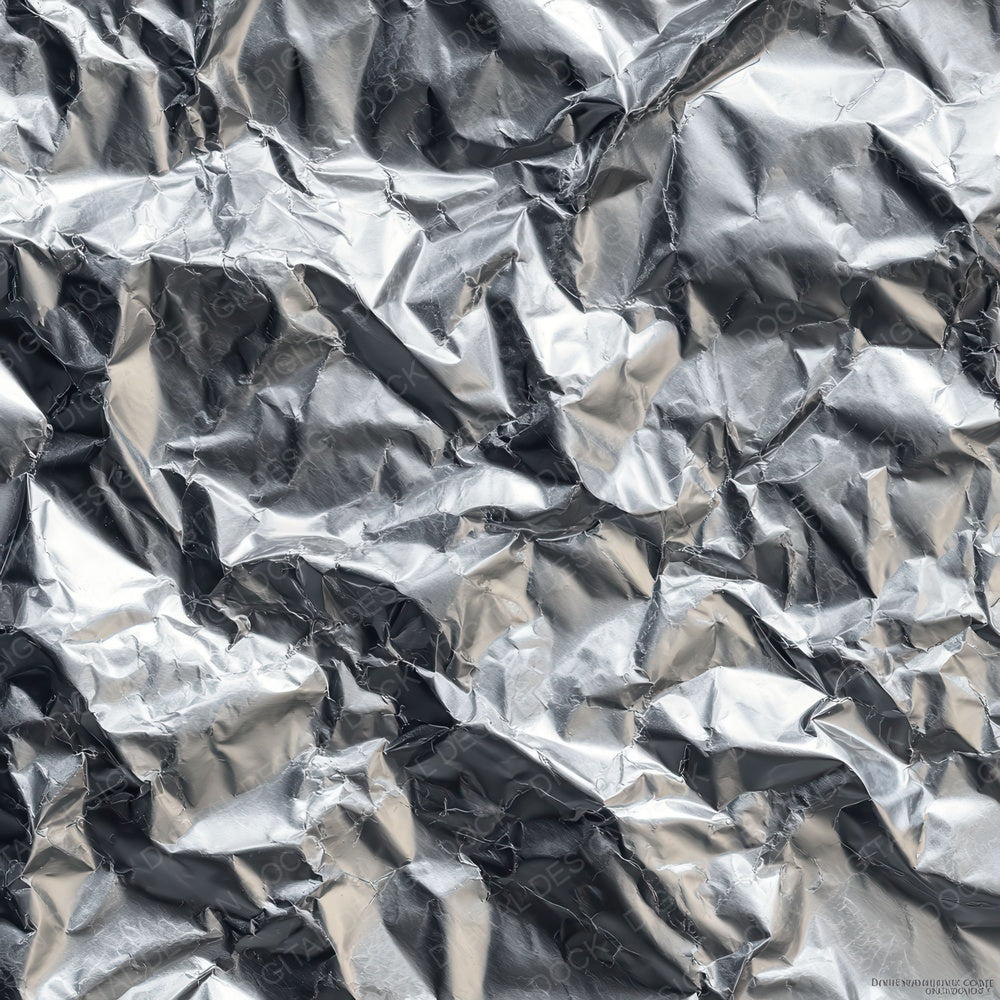 Silver Kitchen Foil Digital Paper Pack (DDD008181)