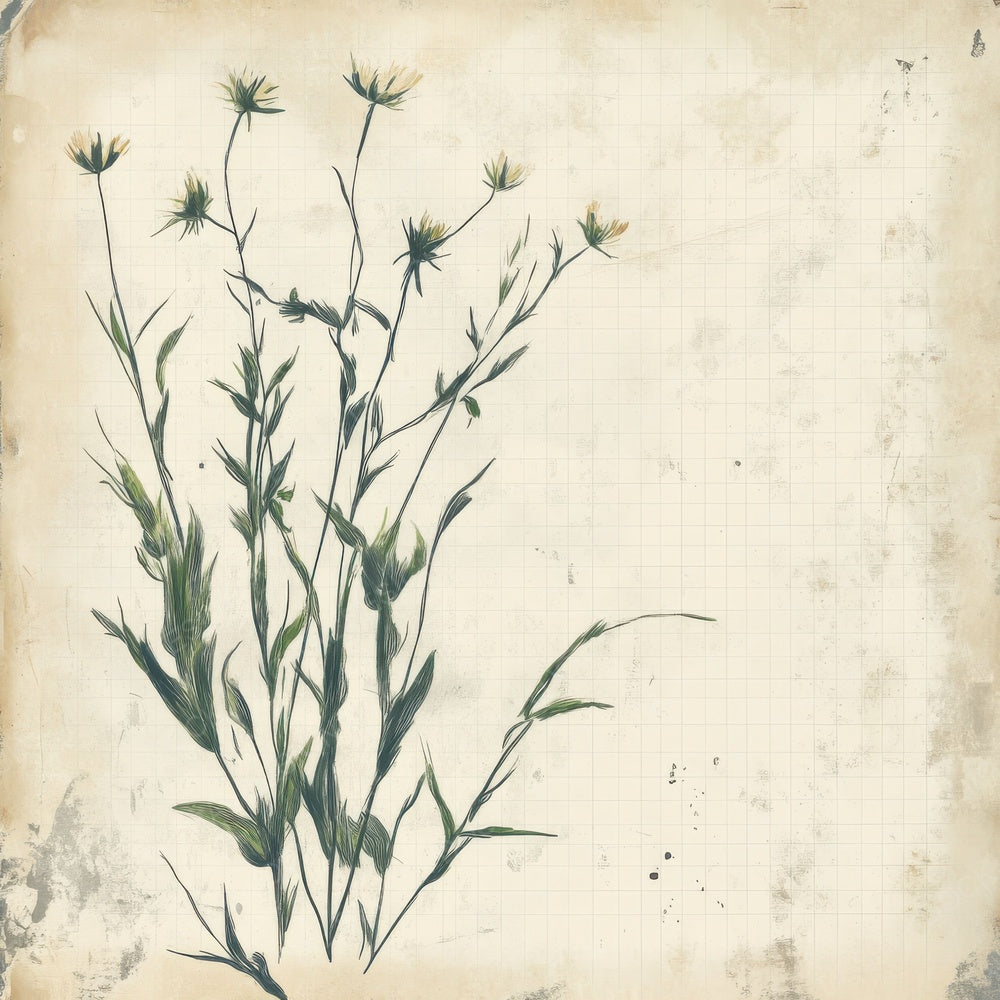 Sketch Tansy Notepad Digital Paper Pack (DDD003680)
