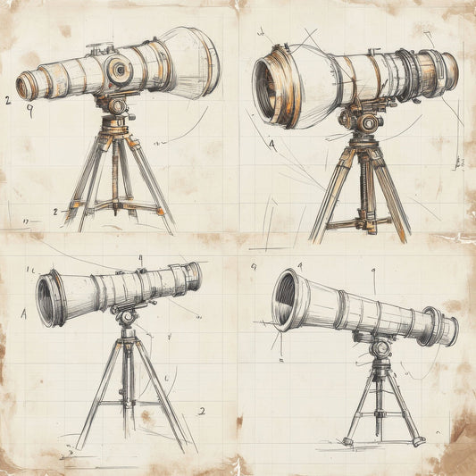 Sketch Telescope Notepad Digital Paper Pack (DDD003682)