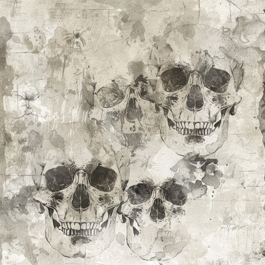 Skulls Digital Paper Pack (DDD003713)