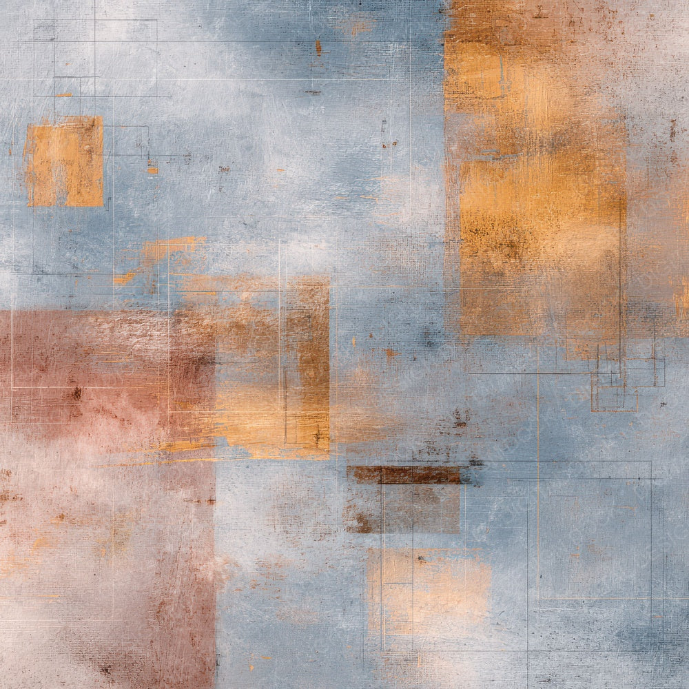Sky Clay Chalk Grid Digital Paper Pack (DDD003715)