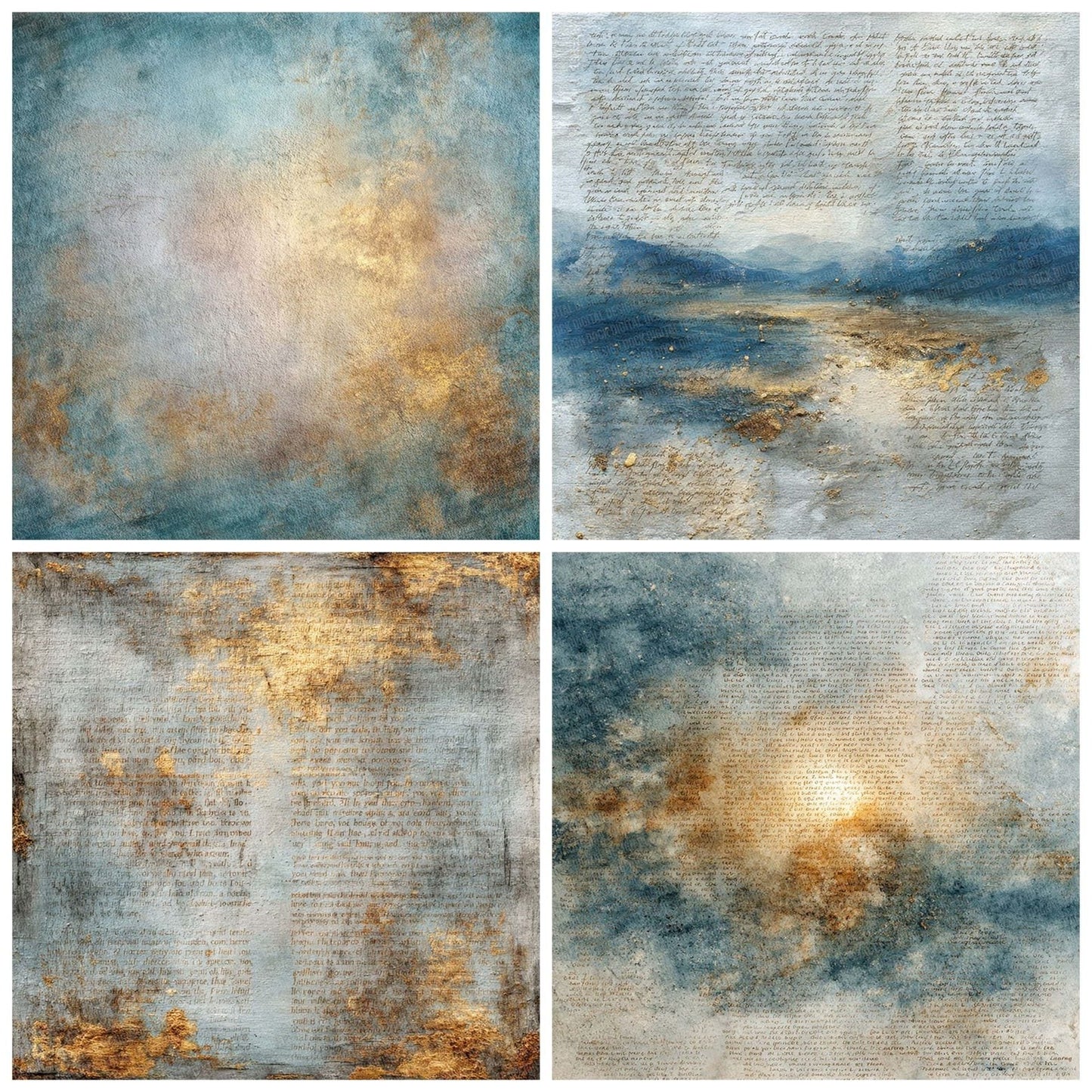 Sky Linen Christian Sacred Layers Digital Paper Pack (DDD003717)
