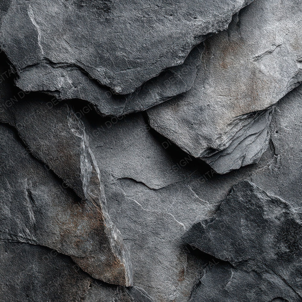 Slate Grey Fracture Mineral Digital Paper Pack (DDD003724)