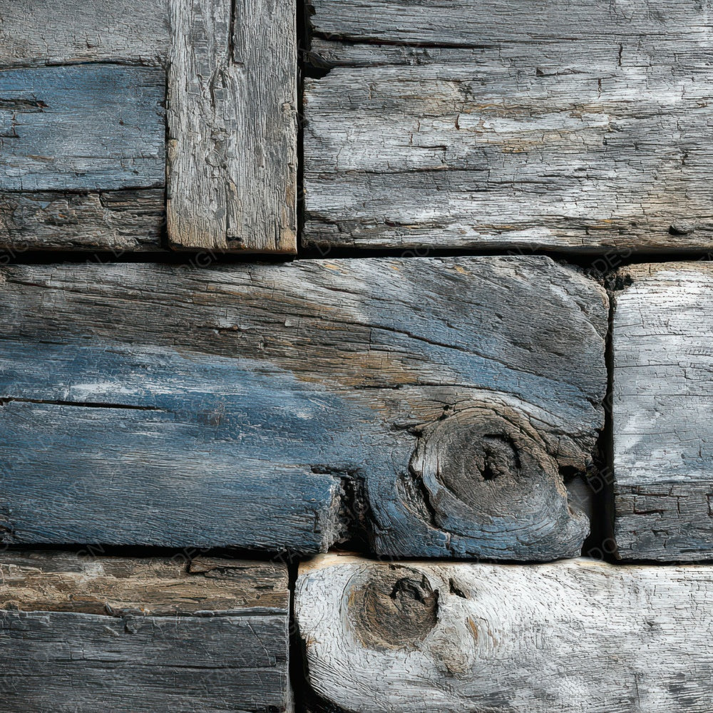 Slate Weathered Wood Panels Digital Paper Pack (DDD007882)
