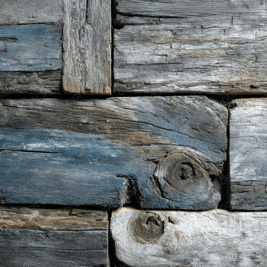 Slate Weathered Wood Panels Digital Paper Pack (DDD007882)