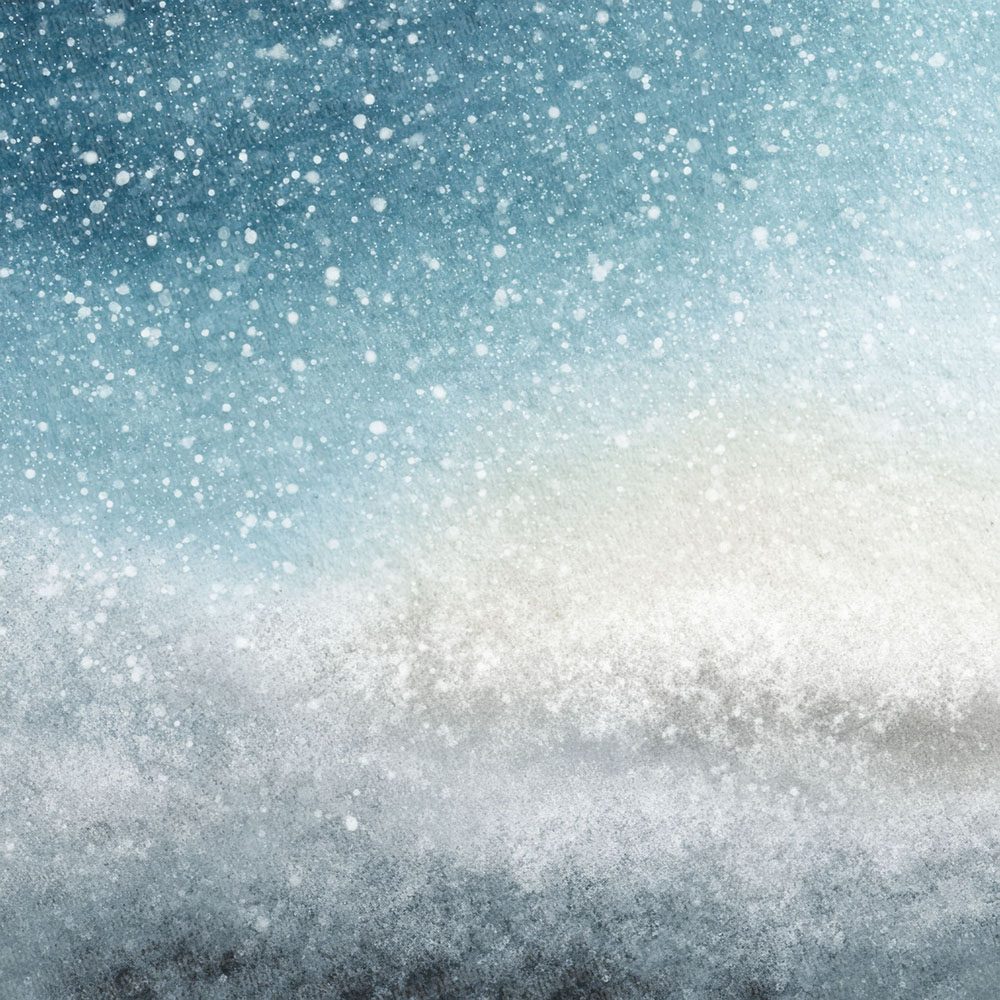 Snow Haze Winter Background Digital Paper Pack (DDD007727)