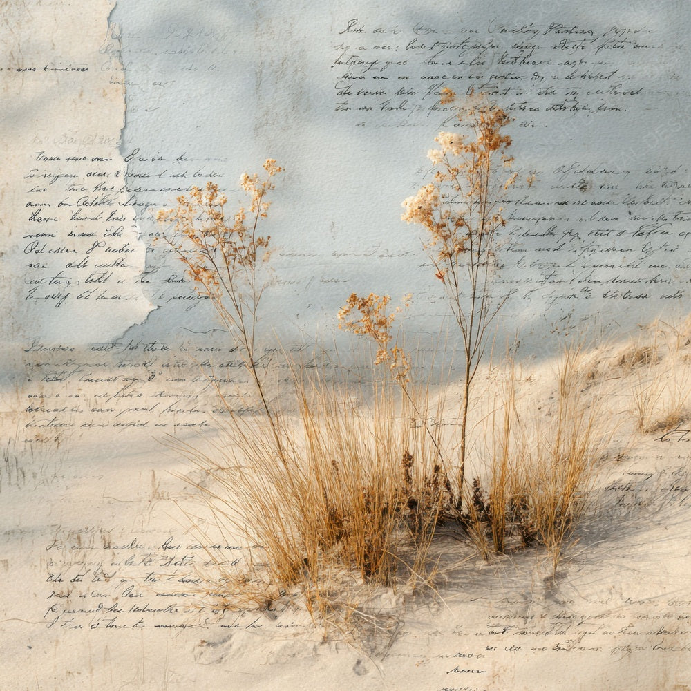 Soft Dune Field Notes Digital Paper Pack (DDD003750)
