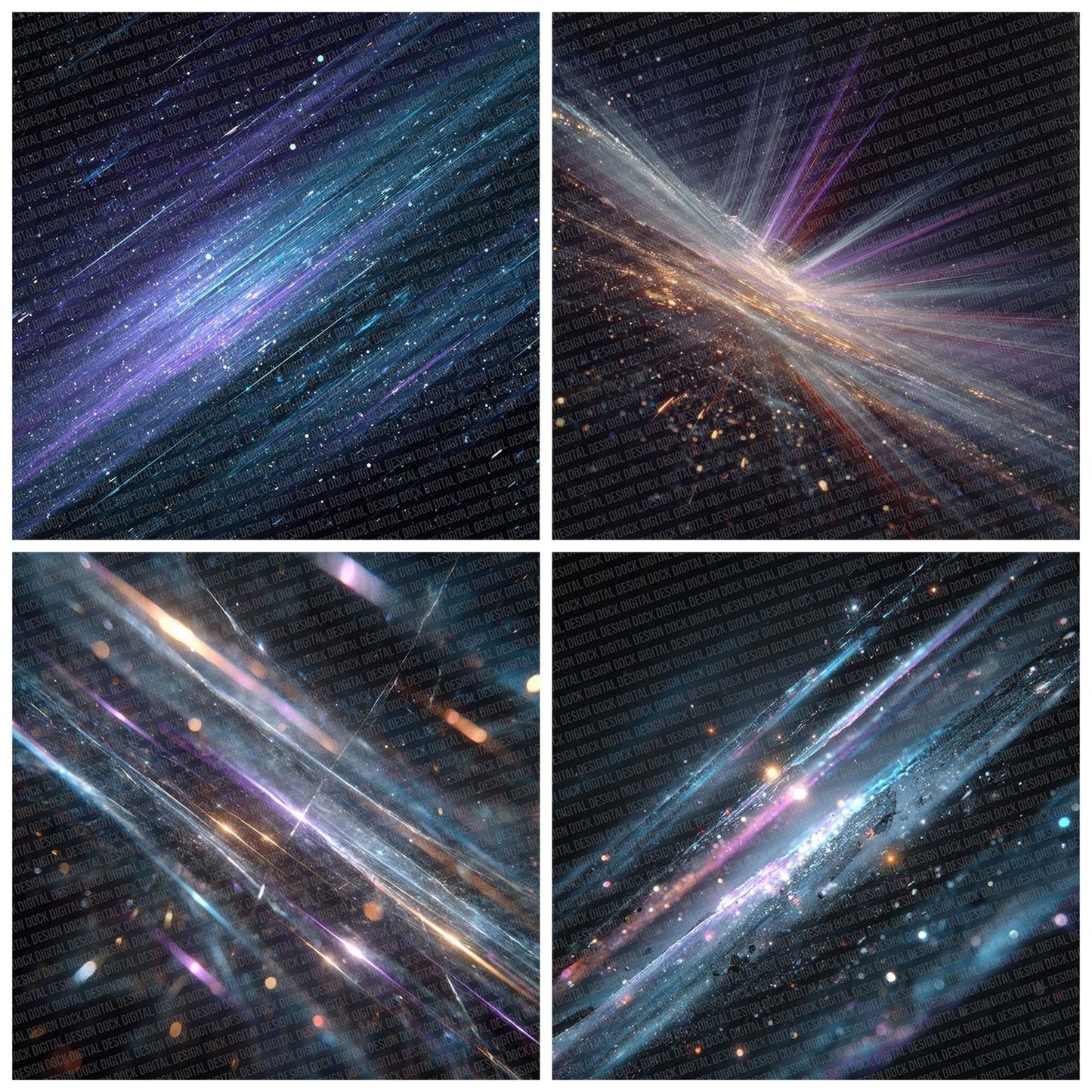 Spacetime Shear Digital Paper Pack (DDD003779)