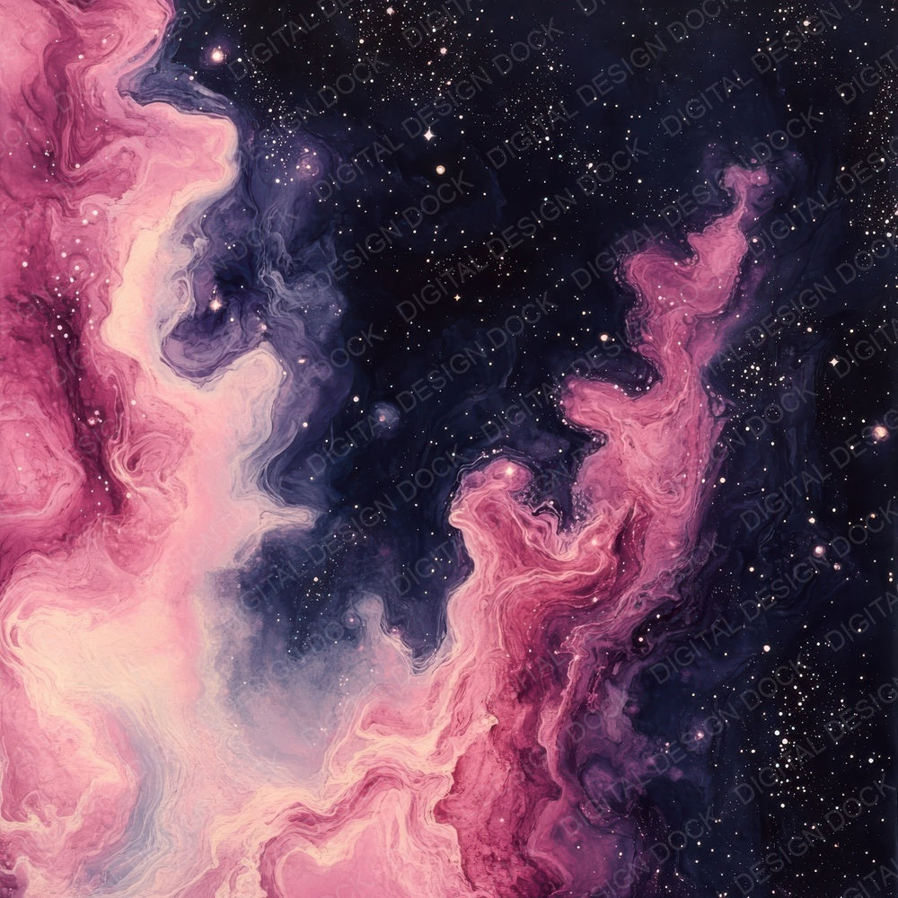 Spiral Galaxy Bloom Digital Paper Pack (DDD003786)