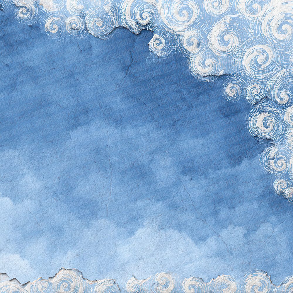Spiral Sky Van Gogh Digital Paper Pack (DDD007731)