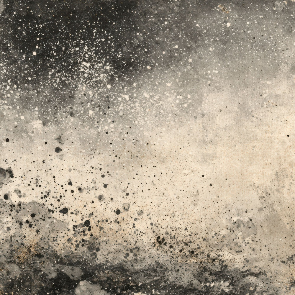 Splatter Black Silver Digital Paper Pack (DDD003790)