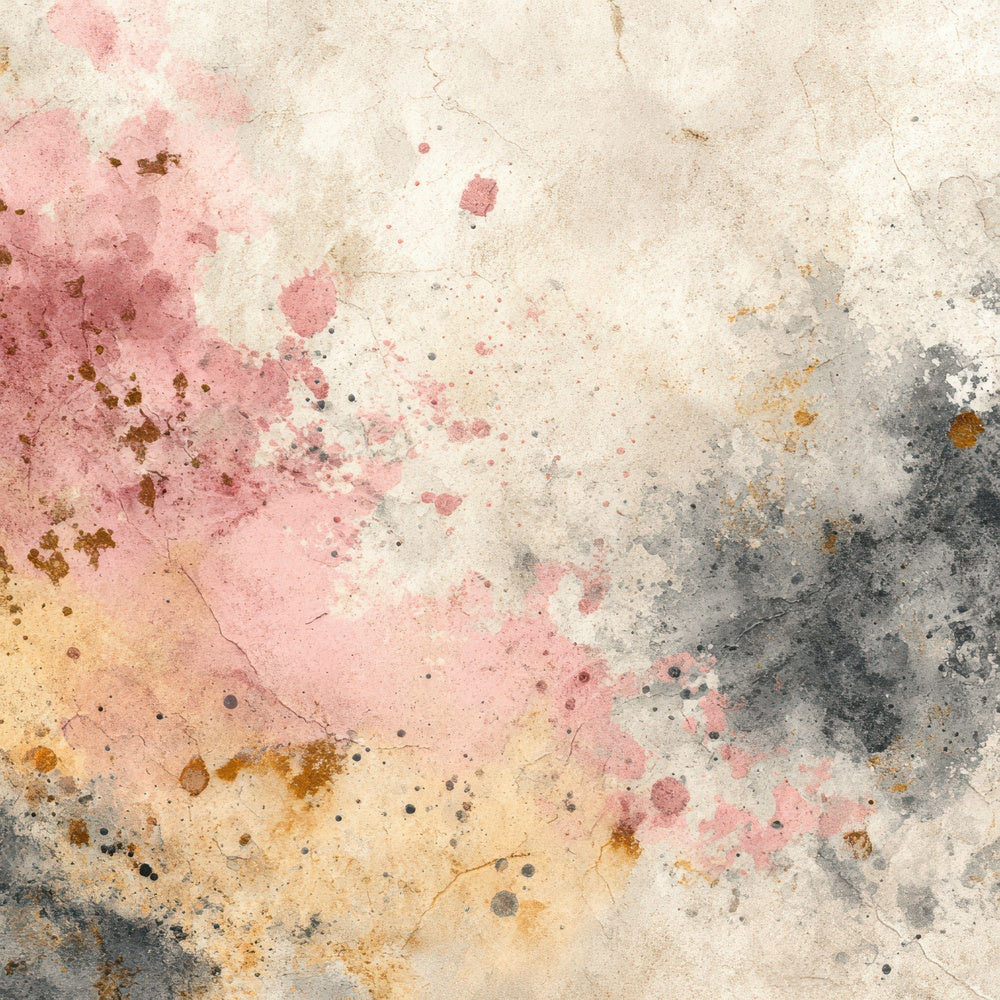 Splatter Blush Grey Digital Paper Pack (DDD003791)