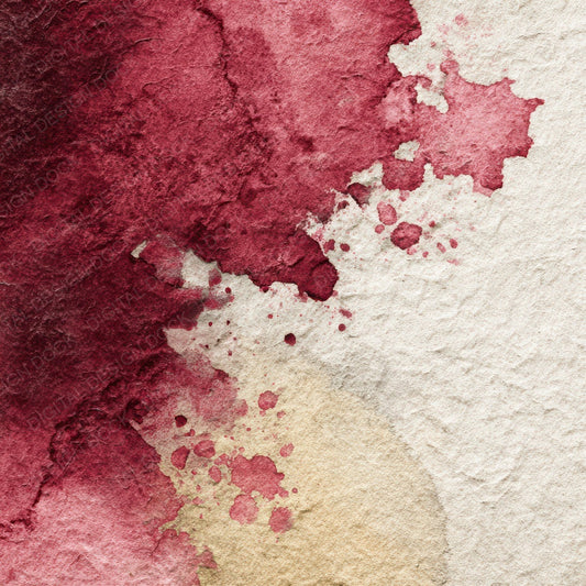 Splatter Burgundy Ivory Digital Paper Pack (DDD003792)