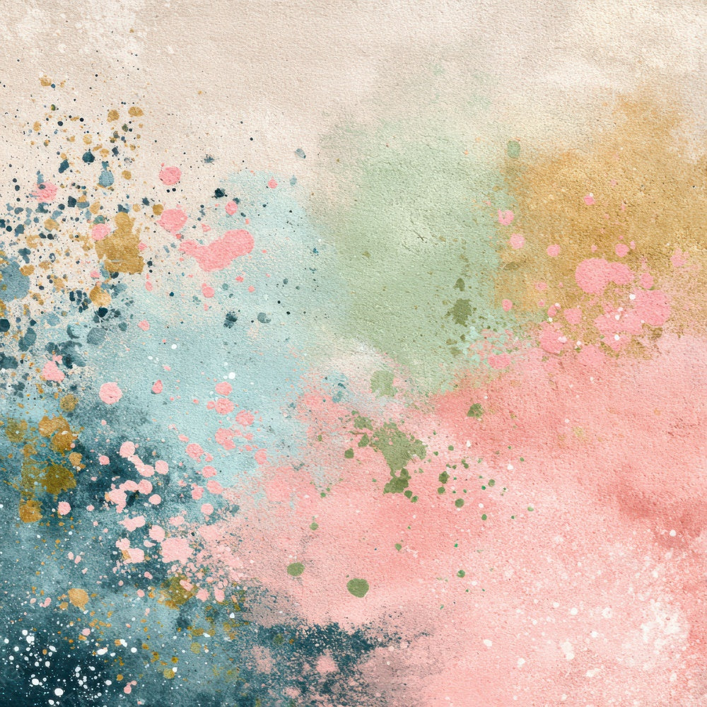 Splatter Pastel Trio Digital Paper Pack (DDD003806)