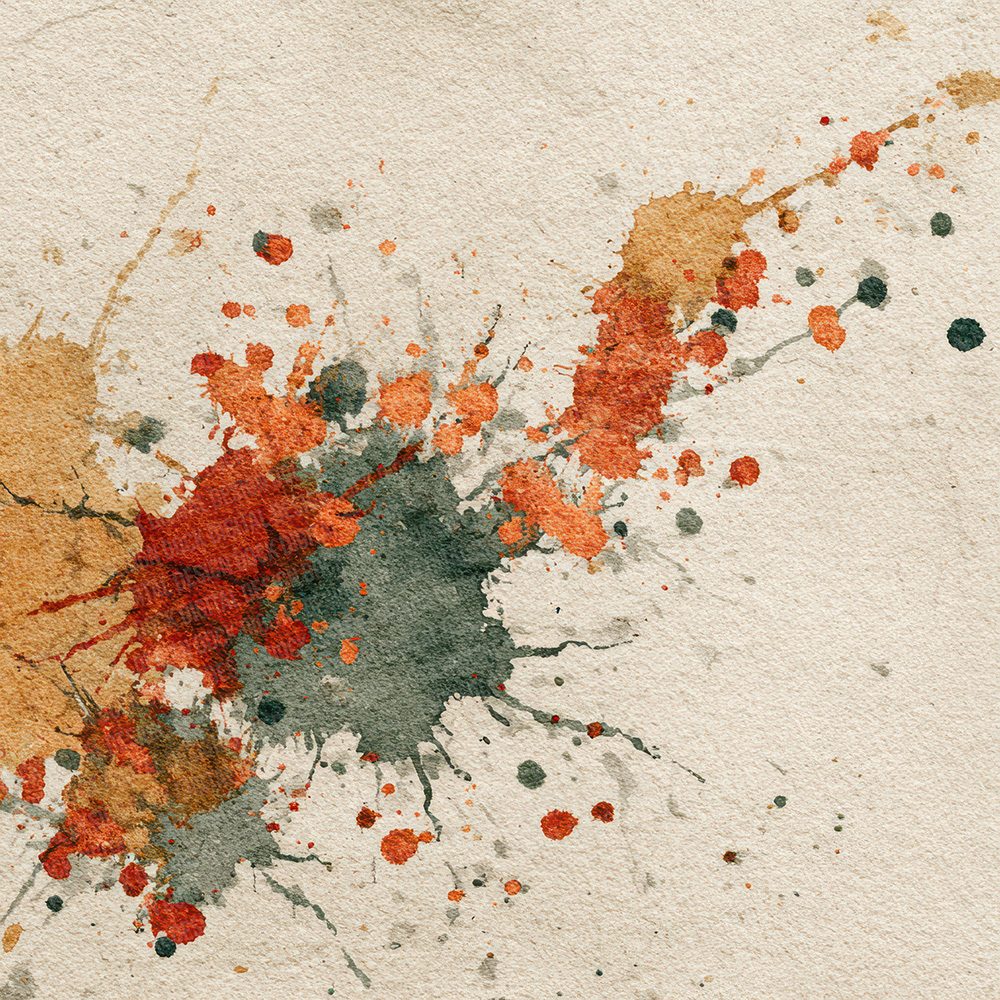 Splatter Sage Rust Digital Paper Pack (DDD003811)
