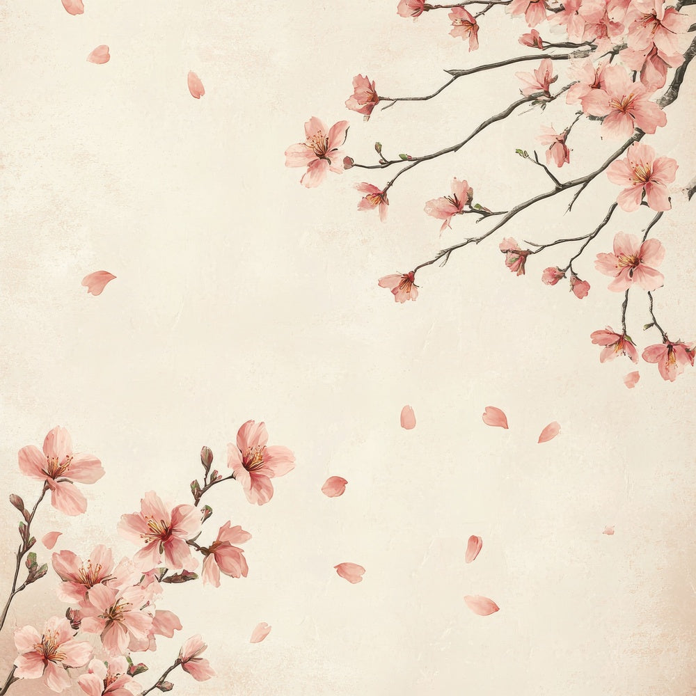 Spring Blossom Petal Dust Digital Paper Pack (DDD003827)