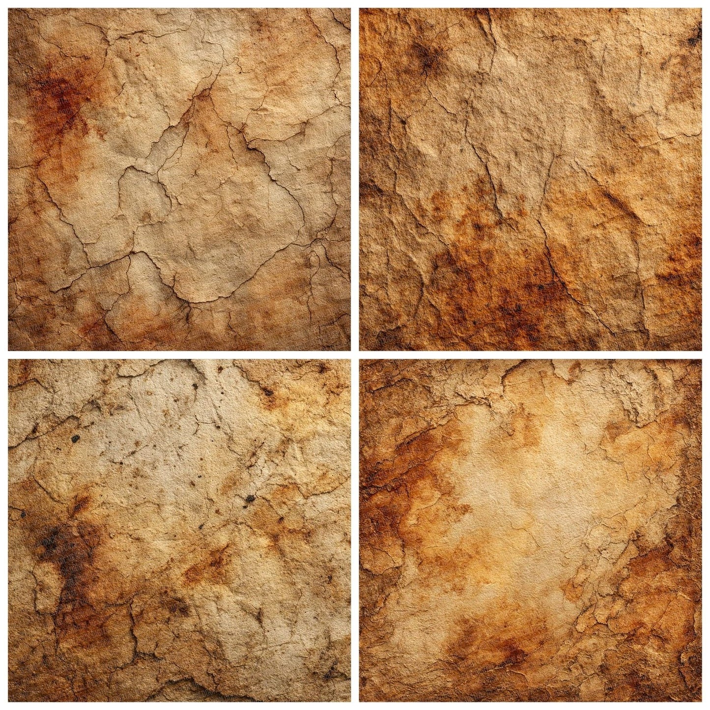 Stained Parchment Digital Paper Pack (DDD003835)