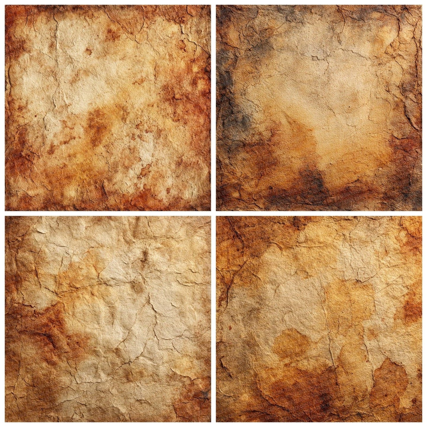 Stained Parchment Digital Paper Pack (DDD003835)