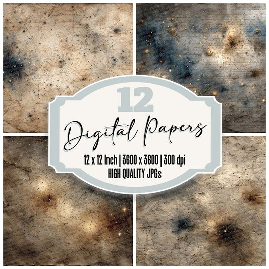 Star Chart Dust Digital Paper Pack (DDD003838)