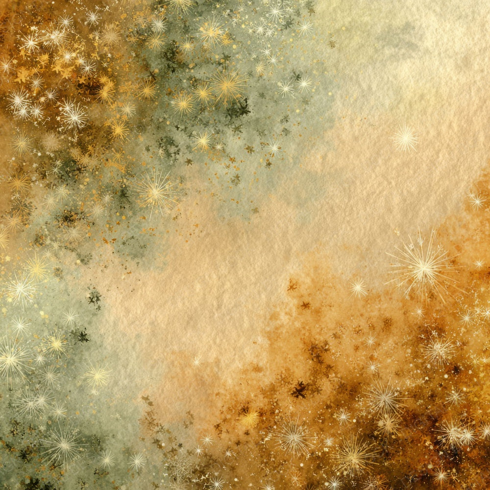 Star Glow Vintage Christmas Background Digital Paper Pack (DDD003840)