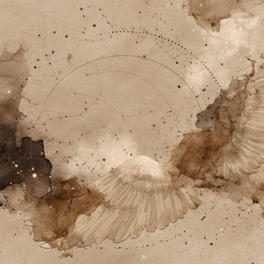 Starlit Wings Nebula Fade Digital Paper Pack (DDD003843)