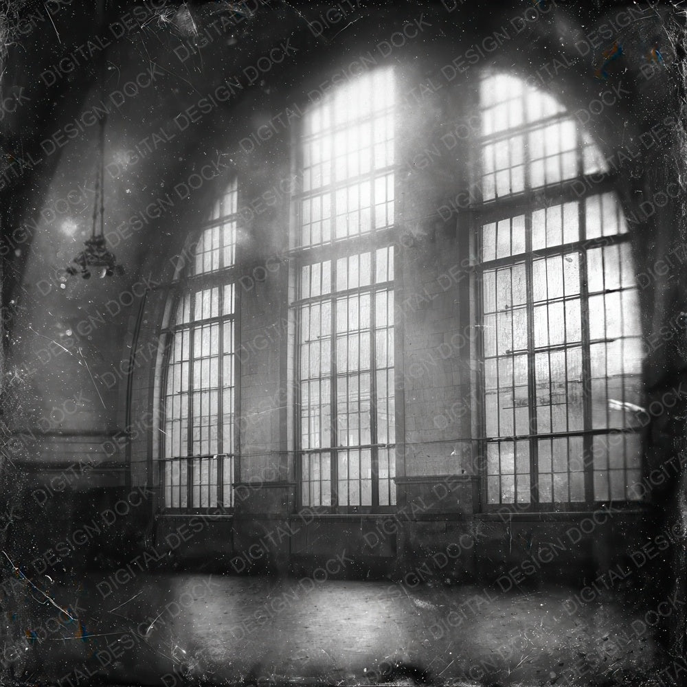 Station Hall Damaged Photo Digital Paper Pack (DDD003847)