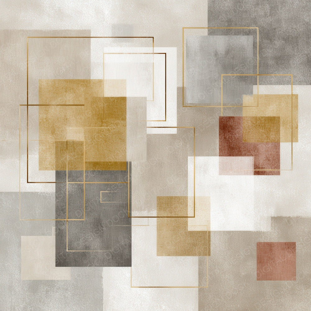 Stone Cream Minimal Background Digital Paper Pack (DDD003863)