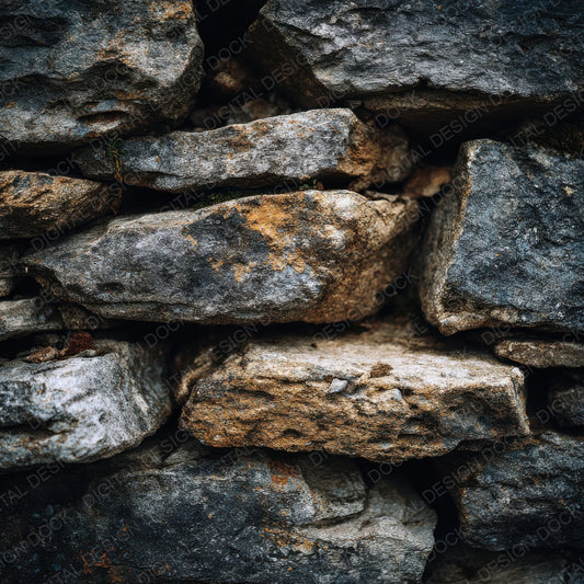Stone Wall Texture Digital Paper Pack (DDD003866)