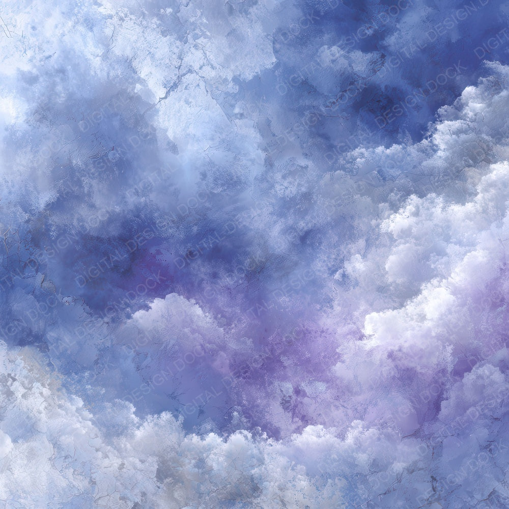 Storm Periwinkle Bleed Digital Paper Pack (DDD003870)