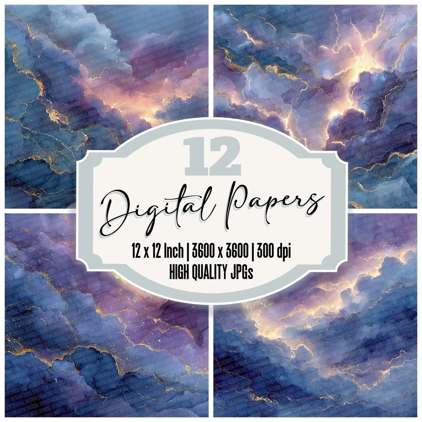 Storm Sky Inklight Digital Paper Pack (DDD007732)
