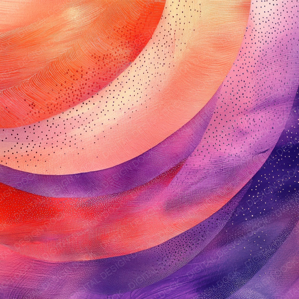 Sunset Feather Scale Digital Paper Pack (DDD003909)