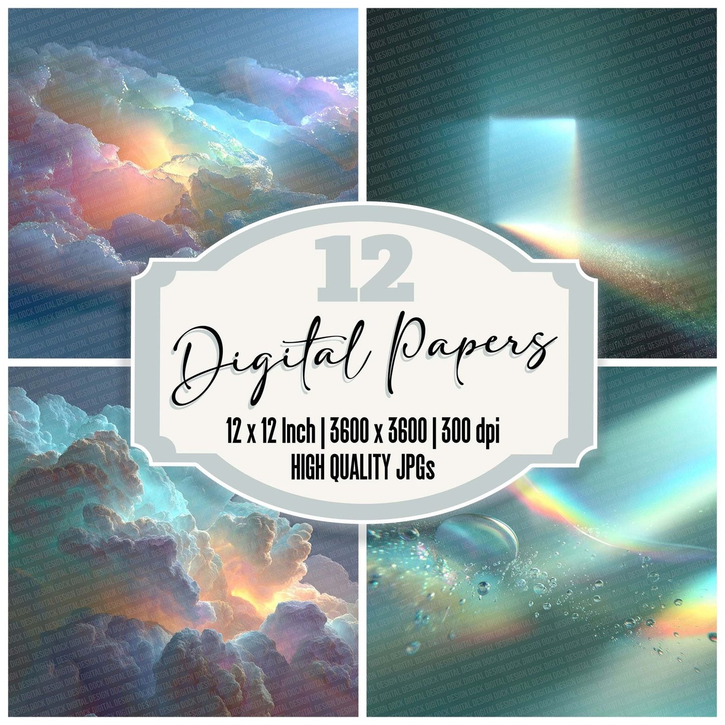 Synthetic Fog Chamber Digital Paper Pack (DDD003932)