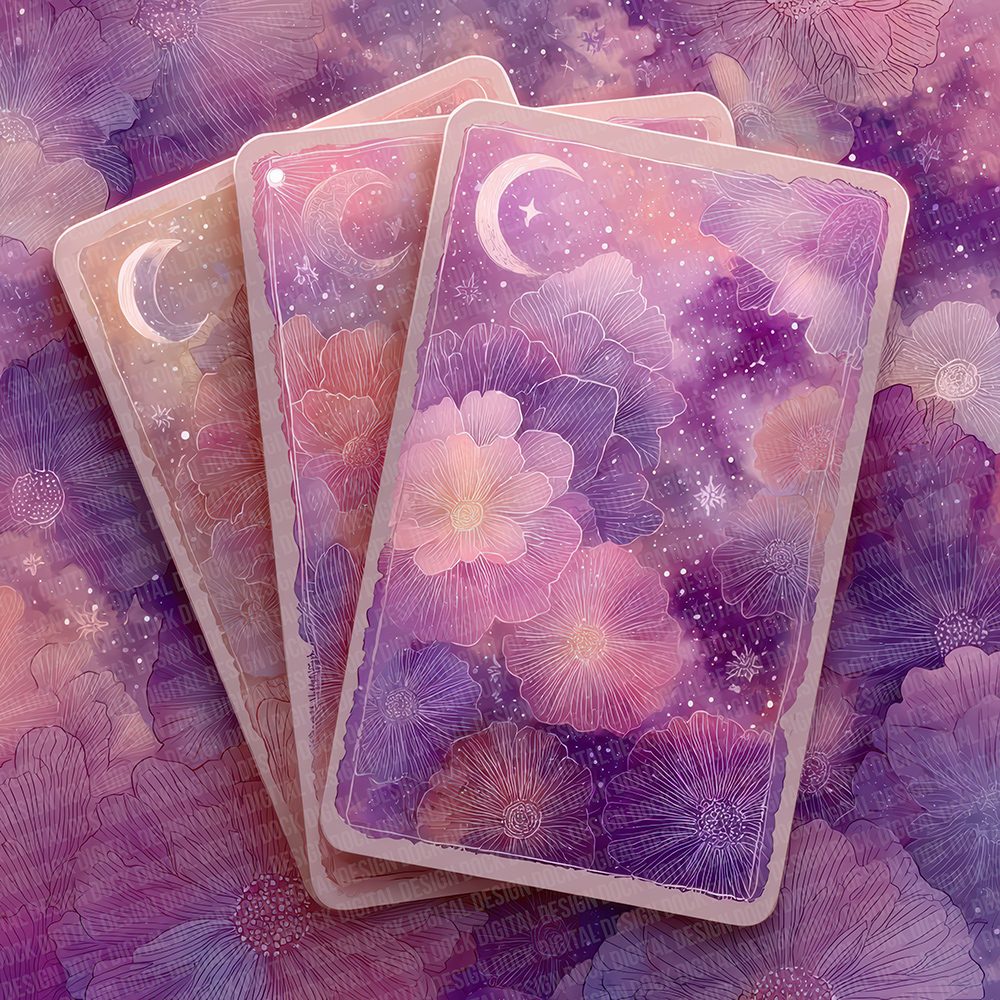 Tarot Star Moon Digital Paper Pack (DDD007736)