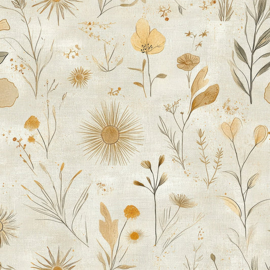Taupe Sunburst Notes Digital Paper Pack (DDD003954)