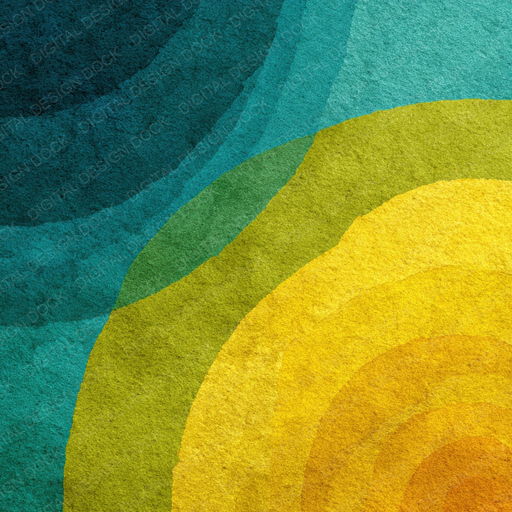 Teal Pineapple Heat Digital Paper Pack (DDD003964)