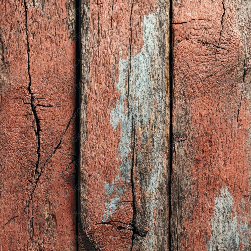 Terracotta Washed Wood Panels Digital Paper Pack (DDD007884)
