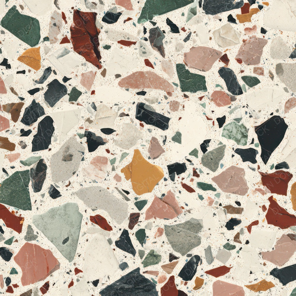 Terrazzo Chip Surface Digital Paper Pack (DDD008126)