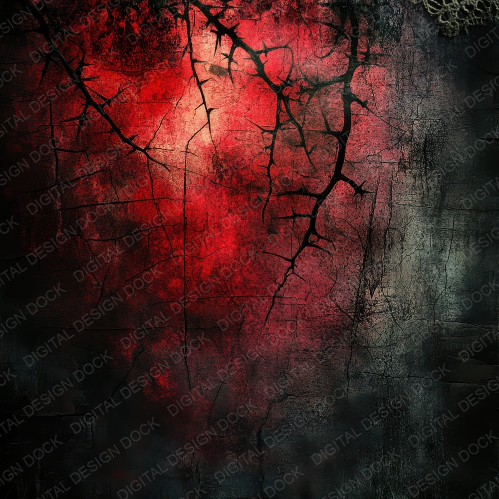 Thorn Shadow Heart Digital Paper Pack (DDD004001)