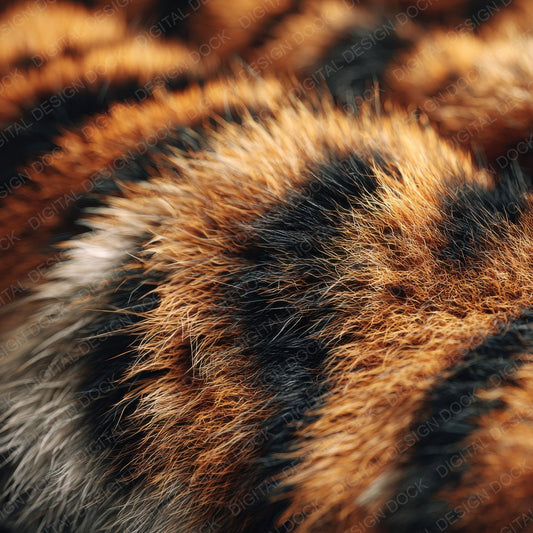 Tiger Fur Macro Digital Paper Pack (DDD004011)