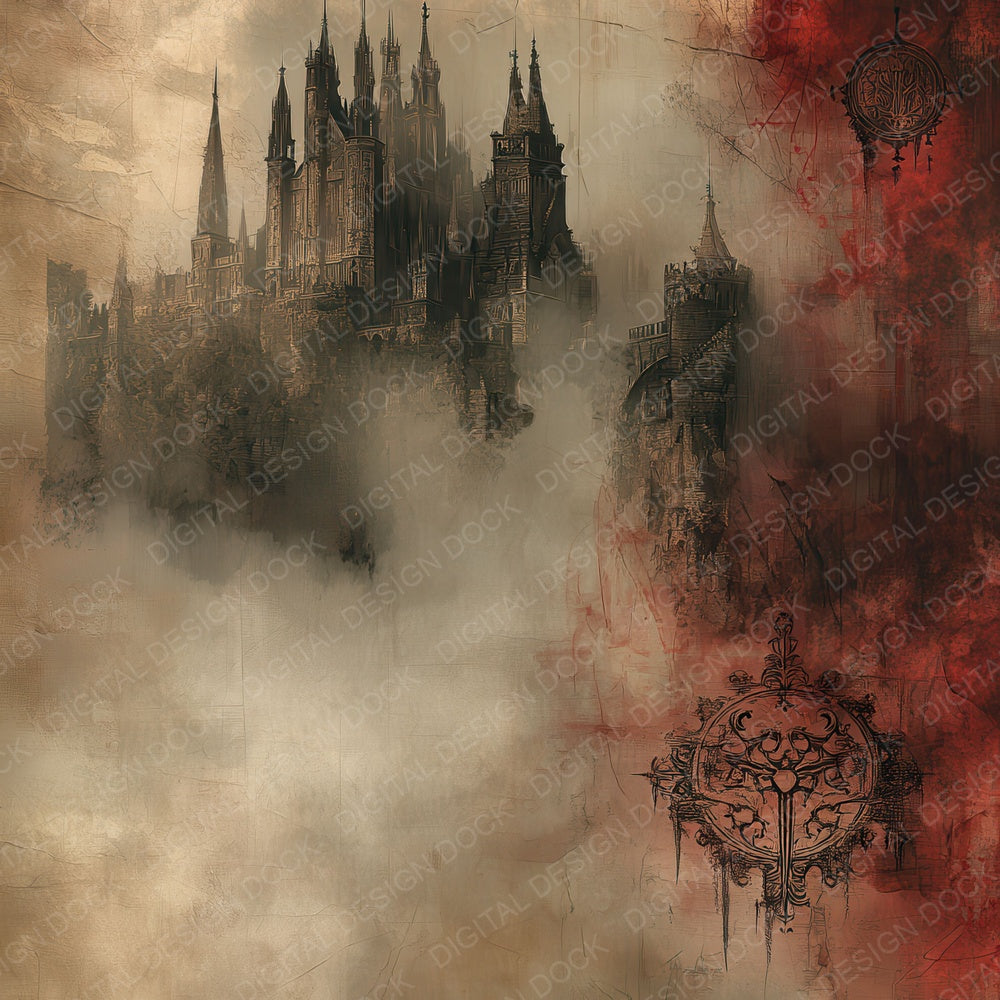 Transylvania Gothic Digital Paper Pack (DDD004050)