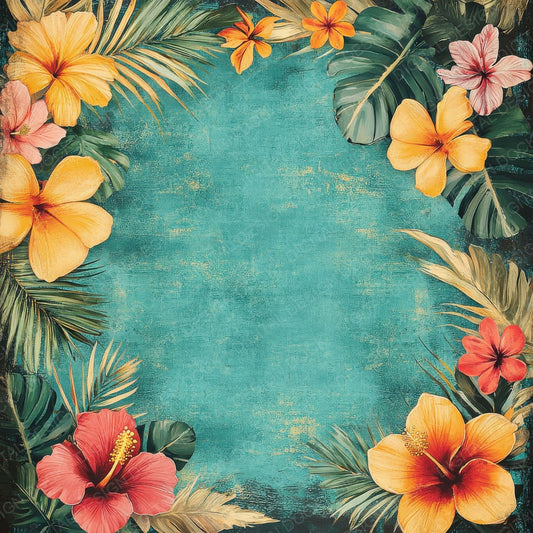 Tropical Bloom Digital Paper Pack (DDD004087)