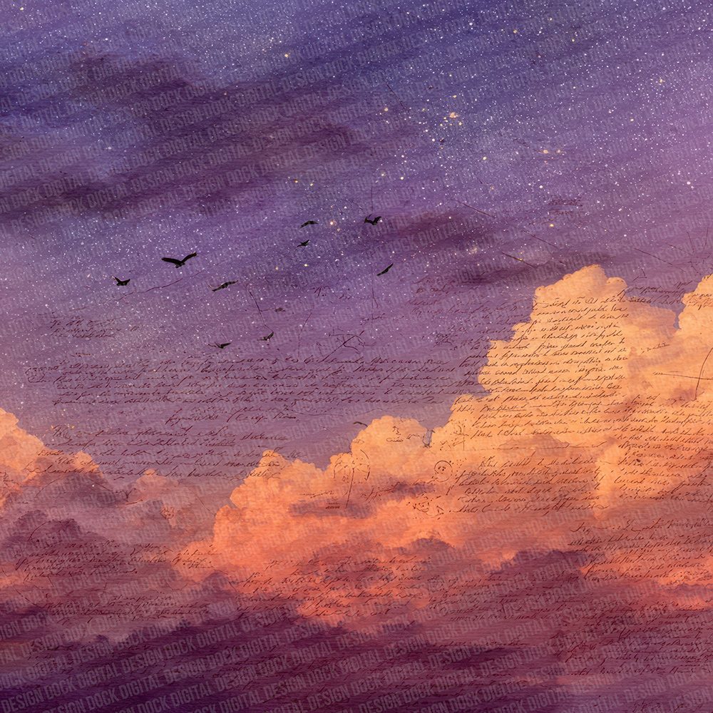 Twilight Wish Sky Digital Paper Pack (DDD007741)