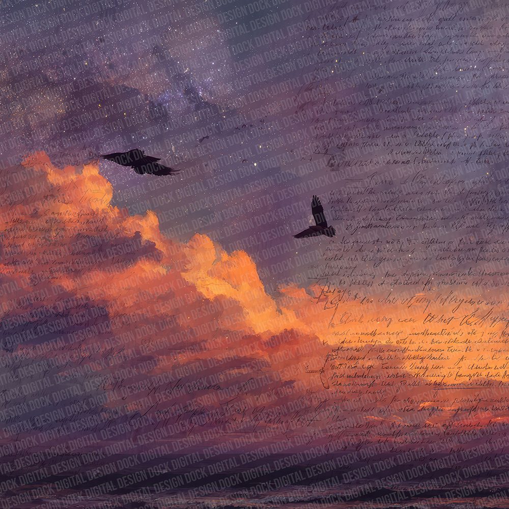 Twilight Wish Sky Digital Paper Pack (DDD007741)