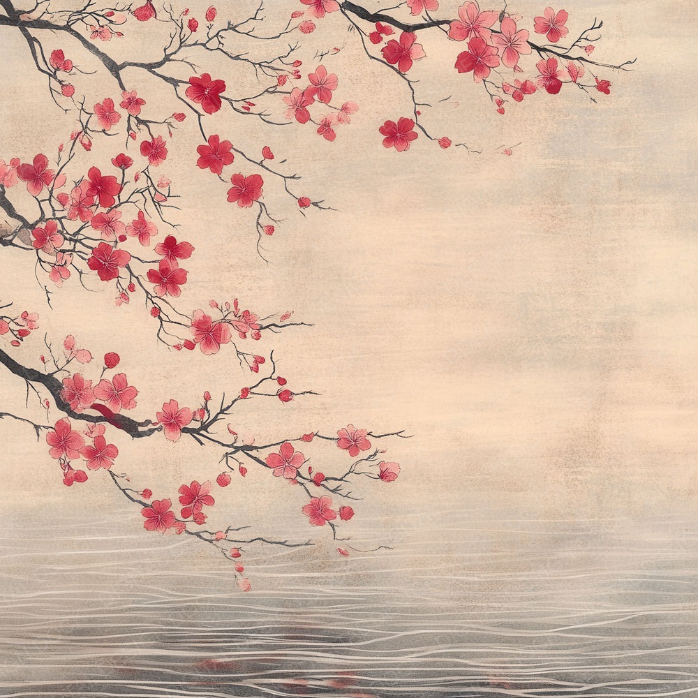 Ukiyo Blossom Drift Digital Paper Pack (DDD004121)