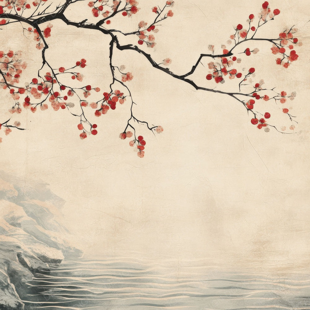 Ukiyo Blossom Drift Digital Paper Pack (DDD004121)