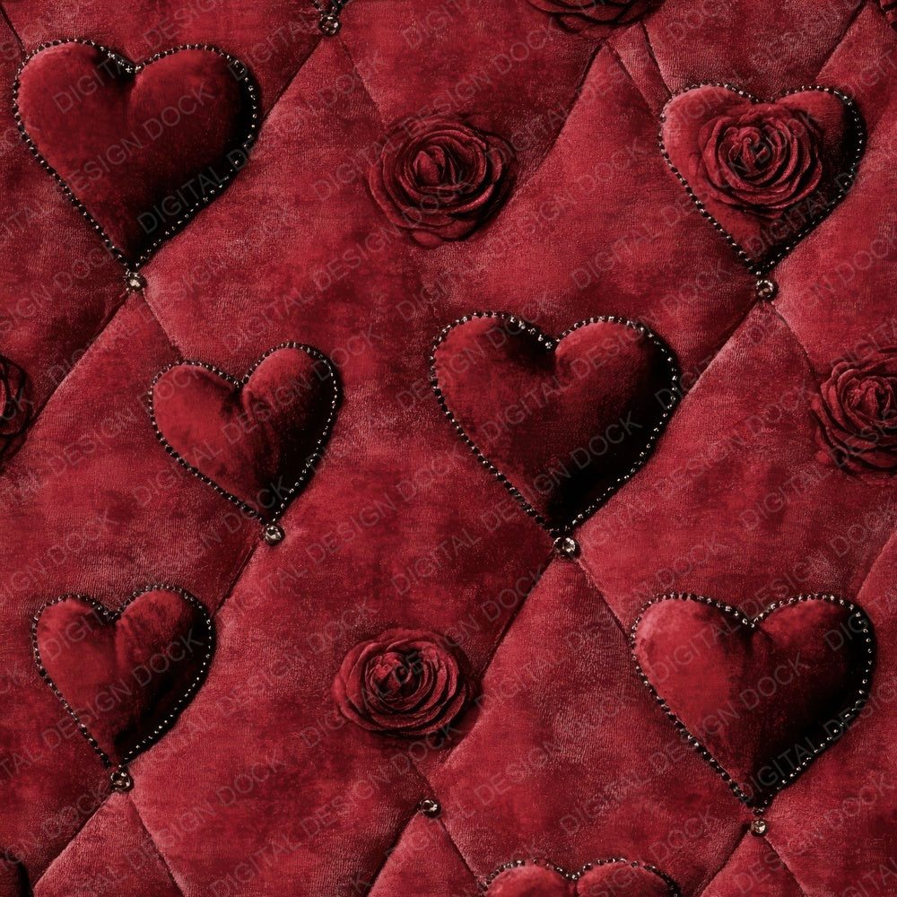 Velvet Stitch Passion Digital Paper Pack (DDD004154)