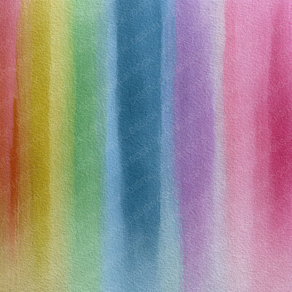 Vertical Flow Watercolour Rainbow Digital Paper Pack (DDD004157)