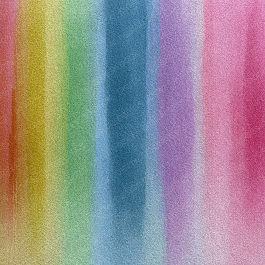 Vertical Flow Watercolour Rainbow Digital Paper Pack (DDD004157)