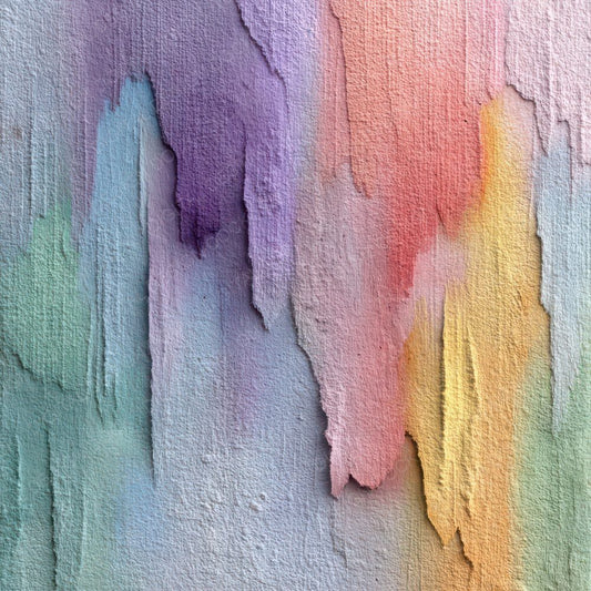 Vertical Rainbow Floral Wash Background Digital Paper Pack (DDD007767)