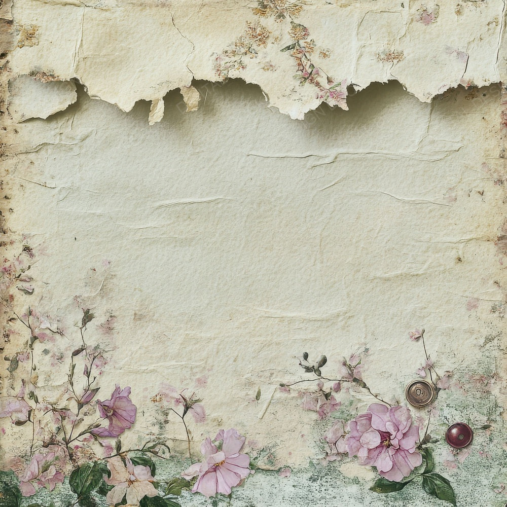 Victorian Decoupage Wallpaper Postcard Digital Paper Pack (DDD004211)